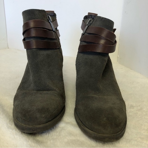 Sam Edelman Hannah Suede Ankle Booties Size 7.5 - Picture 2 of 15